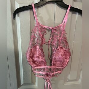 Pink Lingerie top